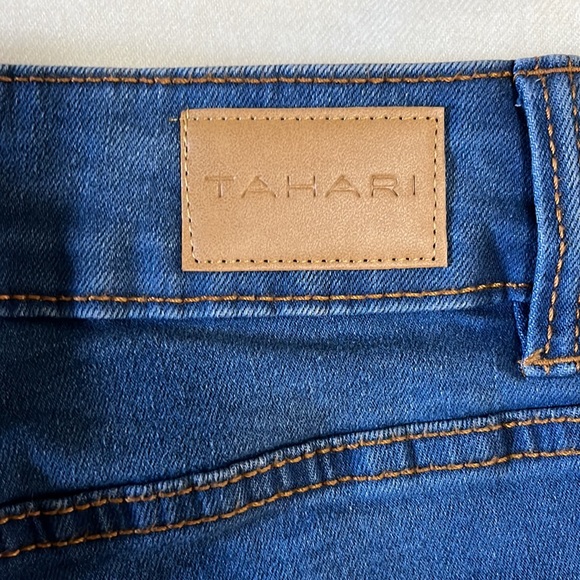 ✨Tahari✨ NWT Kelly Rayon Denim Mid Rise Skinny Jeans Size 4/27 - Picture 9 of 16